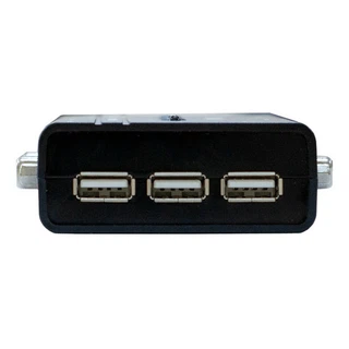 Купить DKVM-4U/C2A 4-port KVM Switch with VGA and USB ports. Control 4 computers from a single keyboard, monitor, mouse, Supports video resolutions up to 2048 x 1536, Switching button or Hot Key command, Auto-scan mode, Buzzer. Quick Guide + 2 Sets of KVM Cable