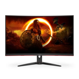 Купить 31.5" AOC CQ32G2SE/BK Black (VA, 2560x1440, HDMI+HDMI+DP, 1 ms, 178°/178°, 250 cd/m, 3000:1 (80M:1), 165Hz, MM, Curved) (118439)