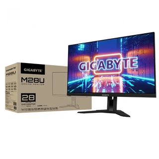 Купить 28" Gigabyte M28U-EK Gaming monitor Black (IPS, 3840x2160, HDMI+HDMI+DP, 2,26 ms, 178°/178°, 300 cd/m, 1000:1, 2xUSB3.0, USB Type-C, 144Hz, MM) (20VM0-M28UBA-1EKR) (810887)