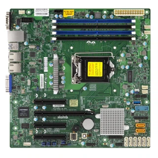 Купить Серверная материнская плата Supermicro MBD-X11SSM-F-B (200962) (incl. 1x I/O Shield	MCP-260-00042-0N, 2x CBL-0044L)