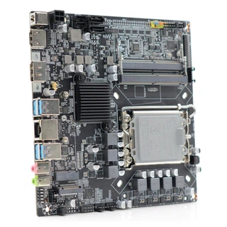 Купить AFOX Motherboard Intel® H610 INTEL® Socket 1700, 1000M lan, Mini-ITX (17 x17cm) (AFH610-MI) (785549)