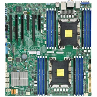 Купить Материнская плата SuperMicro MBD-X11DAI-N-B Dual Socket LGA 3647 Intel C621 Chipset Intel Xeon Scalable Processors Support DDR4 16x DIMM 10x SATA3 6.0Gb/s E-ATX Server Motherboard Bulk (incl. 1x I/O Shield	MCP-260-00115-0N, 2x CBL-0044L)