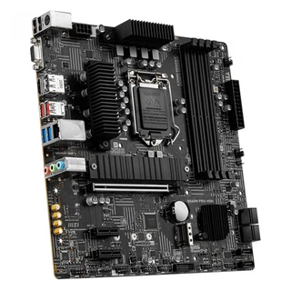 Купить B560M PRO-VDH, mATX, Socket 1200, Intel® B560, 4xDDR4-3200, HDMI+VGA+DP, 1xPCI-Ex16x, 2xPCI-Ex1x, 6xSATA3, 2xM.2, 8 Ch Audio, GLan, (2+4)xUSB2.0, (4+2)xUSB3.2, 1xPS/2 {10} (8134440)