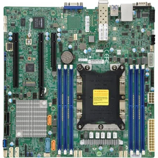 Купить SuperMicro MBD-X11SPM-TPF-O microATX LGA 3647 6xDDR4 slots 12xSATA3 6xUSB2.0 5xUSB 3.0 VGA 2xPCI-E3.0x16 1xPCI-E3.0x8