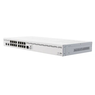 Купить CCR2004-16G-2S+ Cloud Core Router 2004-16G-2S+ with Annapurna Labs Alpine v2 CPU with 4x ARMv8-A Cortex-A57 cores running at 1.7GHz, 4GB of DDR4 RAM, 128MB NAND storage, 16 x Gbit LAN, 2x SFP+ ports, 1U rackmount case, Dual PSU, RouterOS L6 (007704) {5}