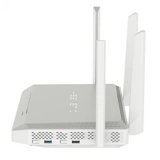 Купить Keenetic Peak (KN-2710) Гигабитный интернет-центр с двухдиапазонным Mesh Wi-Fi AC2600, двухъядерным ARM-процессором, 10-портовым коммутатором Smart Pro, портами SFP, USB 3.0 и 2.0, RTL {5} (920311)