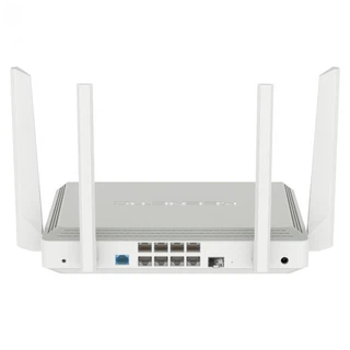 Купить Keenetic Peak (KN-2710) Гигабитный интернет-центр с двухдиапазонным Mesh Wi-Fi AC2600, двухъядерным ARM-процессором, 10-портовым коммутатором Smart Pro, портами SFP, USB 3.0 и 2.0, RTL {5} (920311)