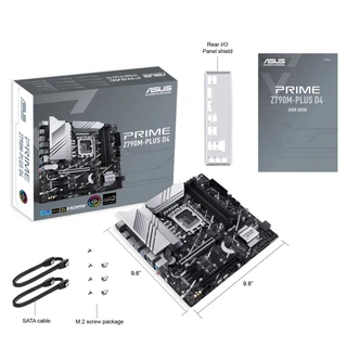 Купить PRIME Z790M-PLUS D4 /LGA1700,Z790,USB3.2 GEN 2,MB (90MB1D20-M0EAY0) /LGA1700,Z790,USB3.2 GEN 2,MB (90MB1D20-M0EAY0)