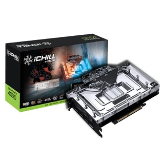 Купить RTX4090 ICHILL FROSTBITE 24GB GDDR6X 384-bit DPx3 HDMI 2580MHz/21Gbps 13429 GA102