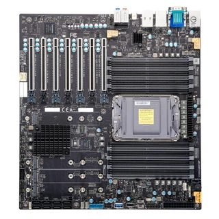 Купить Материнская плата MBD-X12SPA-TF-B LGA4189, C621A, 16*DDR4(3200), 4*M.2, 7*PCIE, 10Glan, Glan, IPMI lan, USB Type-C, 4*USB 3.2, VGA, 2*COM