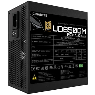 Купить UD850GM PG5 V2 GP-UD850GM PG5 850W, 80Plus, Gold, Полностью модульный, PCIe Gen 5.0 compatible 28200-U85GP-2EUR