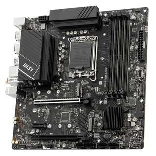 Купить PRO B760M-A WIFI LGA1700,4DDR5,2PCI-Ex16,1PCI-Ex1,2M.2,4SATA3,2USB3.2 
Gen2,7USB3.2 G