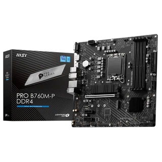 Купить PRO B760M-P DDR4 DDR4,B760,LGA1700,4DDR4,1PCI-Ex16,2PCI-Ex1,2M.2,4SATA3,1USB3.2 , Gen2(C)