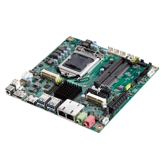 Купить AIMB-285G2-00A2E Advantech Mini-ITX, Supports Intel® 7th &amp; 6th Gen Core™ i processor (LGA1151) with Intel H110, with DP/HDMI/VGA, 2 COM, Dual LAN, PCIe x4, miniPCIe, DDR4, DC Input, (требуется установка батарейки CR2032 with cable)