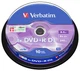 Диск DVD+R Verbatim box-10 4x 8.5Gb Double layer 43666 вид 1