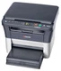 МФУ Kyocera FS-1020MFP (лазерный принтер/ сканер/ копир, A4, чб. печать 1200*1200 dpi, 20 стр/ мин, макс. 20 000 стр/ мес, вых. лоток 150 л., сканер CIS 600*600 dpi, LAN, USB вид 1