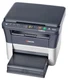 МФУ Kyocera FS-1020MFP (лазерный принтер/ сканер/ копир, A4, чб. печать 1200*1200 dpi, 20 стр/ мин, макс. 20 000 стр/ мес, вых. лоток 150 л., сканер CIS 600*600 dpi, LAN, USB вид 2