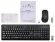 Клавиатура + мышь Oklick 270 M Black USB вид 8