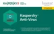 Антивирус продление Kaspersky Anti-Virus Russian Edition. 2-Desktop 1 year Renewal Card KL1171ROBFR вид 1