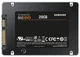 Твердотельный диск 2.5" SSD SATA 250Gb Samsung 860 EVO MZ-76E250BW вид 5