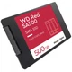 "2.5" 500GB WD Red SA500 Client SSD WDS500G1R0A SATA 6Gb/s, 560/530, IOPS 95/85K, MTBF 2M, 3D TLC," 350TBW, NAS, Retail (872346) вид 1