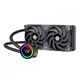 TOUGHLIQUID 240 ARGB Sync [CL-W319-PL12BL-A] All-In-One Liquid Cooling System/Water Block ARGB Sync/Fan 120*2/PWM 500~2000rpm/black (527965) вид 1