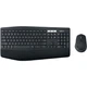 Комплект беспроводной Logitech MK850 Performance [920-008232] клавиатура черная, мультимедийная, 107 клавиш, мышь черная, оптическая, 8 кнопок, 2.4GHz, USB-ресивер (066939) вид 1