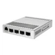 CRS305-1G-4S+IN Cloud Router Switch 305-1G-4S+IN with 800MHz CPU, 512MB RAM, 1xGigabit LAN, 4xSFP+ cages, RouterOS L5 or SwitchOS (dual boot), metallic desktop case, PSU (002136) {20} вид 2