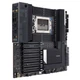 PRO WS WRX80E-SAGE SE WIFI II AMD WRX80 Ryzen Threadripper PRO extended-ATX workstation motherboard with Intel dual 10G LAN, USB 3.2 Gen 2x2 Type-C port, 7 x PCIe 4.0 x16 slots, 3 x M.2 PCIe 4.0, ASMB9-iKVM, 2 x U.2 and 16 power stages, and WIFI 6E вид 3