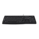 Клавиатура Logitech K120 черная, офисная, 104 клавиши, защита от воды, USB 1.5м, RTL вид 1