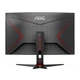 27" AOC C27G2ZE/BK Black (VA, 1920x1080, HDMI+HDMI+DP, 1 ms, 178°/178°, 300 cd/m, 3000:1 (80M:1), 240Hz, Curved) вид 7