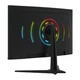 31.5" AIWA MZ320C-V Black (VA, 2560x1440, HDMI+HDMI+DP, 1 ms, 178°/178°, 250 cd/m, 1000:1, MM, 165Hz, Curved, внешн. БП) вид 3