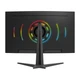 31.5" AIWA MZ320C-V Black (VA, 2560x1440, HDMI+HDMI+DP, 1 ms, 178°/178°, 250 cd/m, 1000:1, MM, 165Hz, Curved, внешн. БП) вид 5