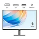 27" AIWA MF2705-B Black (IPS, 1920x1080, D-sub+HDMI+DP, 5 ms, 178°/178°, 250 cd/m, 1000:1, 75Hz, MM, внешн. БП) вид 1