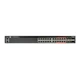 4610-30P-O-AC-F Edge-corE AS4610-30P, 24-Port GE RJ45 port PoE+, last 8 ports Ultra-PoE, 960W PoE Bugdet, 4x10G SFP+, 2 port 20G QSFP+ for stacking, Broadcom Helix 4, Dual-core ARM Cortex A9 1GHz, dual 110-230VAC 600W hot-swappable PSUs, one fixed syste вид 2